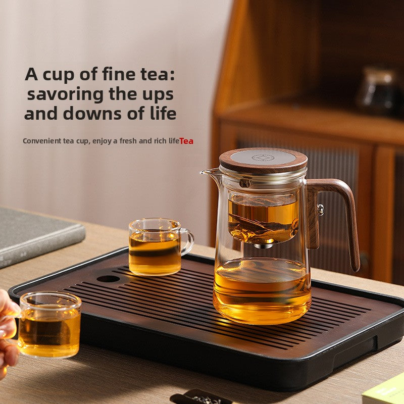 Glass water cup