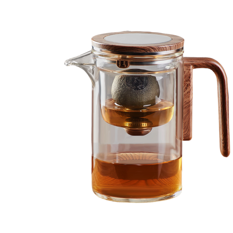 Glass water cup