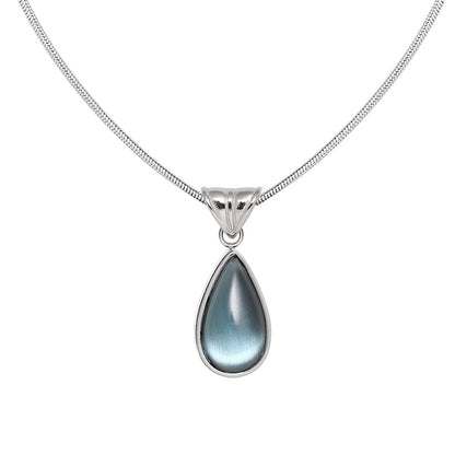 Glass Water Drop Necklace