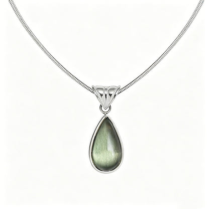 Glass Water Drop Necklace
