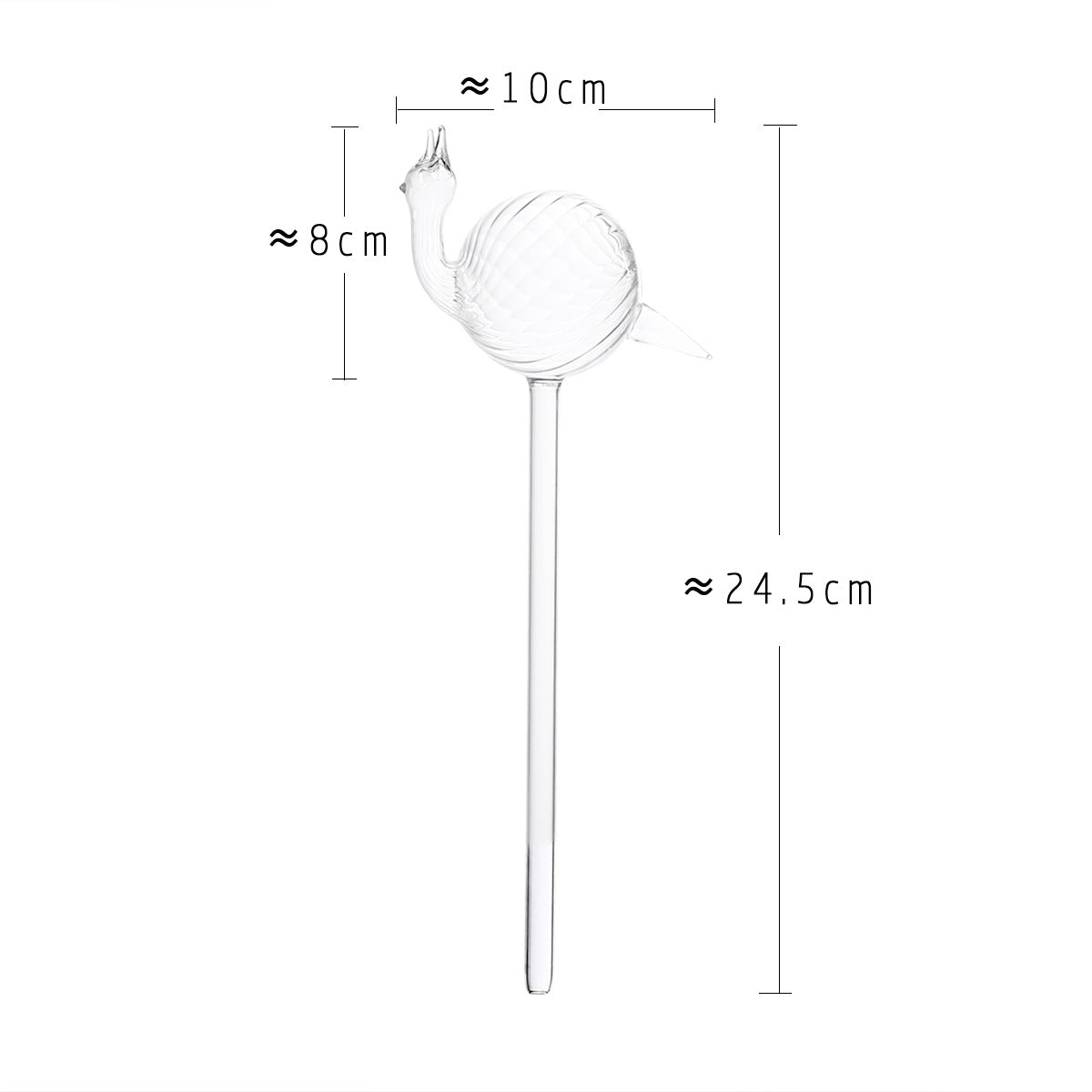 glass watering device