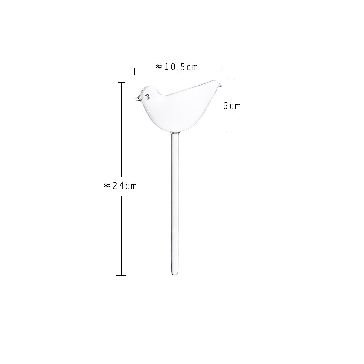 glass watering device