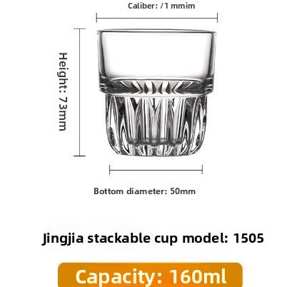 Glass Whisky Cup