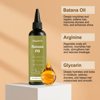 Gleamxi Batana Hair Care Oil Moisturizing Smoothing