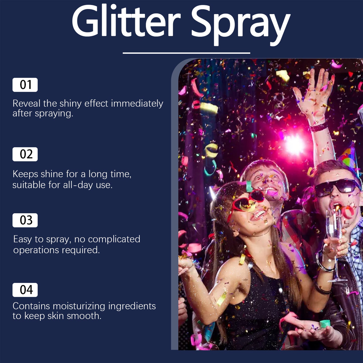Glitter Body Spray
