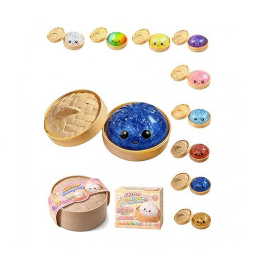 Glitter Dumpling Squishy Toy