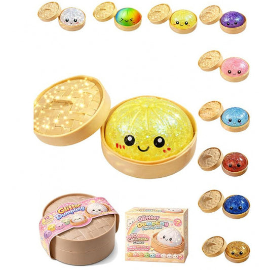 Glitter Dumpling Squishy Toy