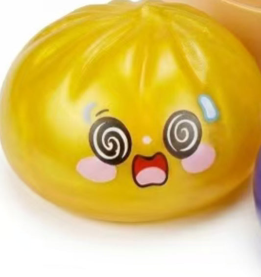 Glitter Dumpling Squishy Toy
