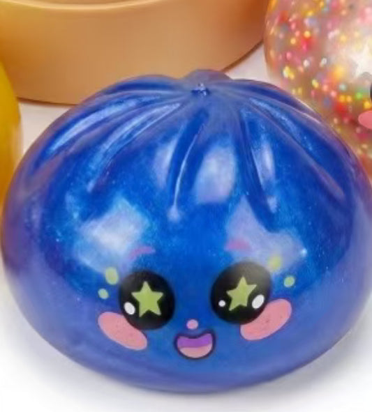 Glitter Dumpling Squishy Toy