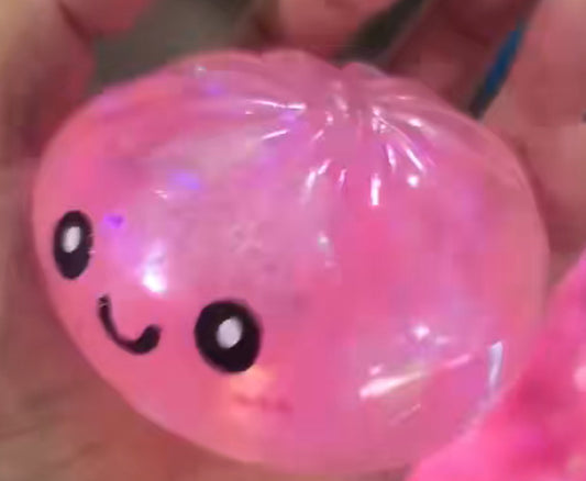 Glitter Dumpling Squishy Toy