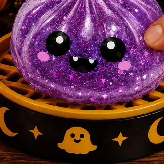 Glitter Dumpling Squishy Toy