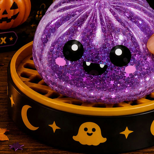 Glitter Dumpling Squishy Toy
