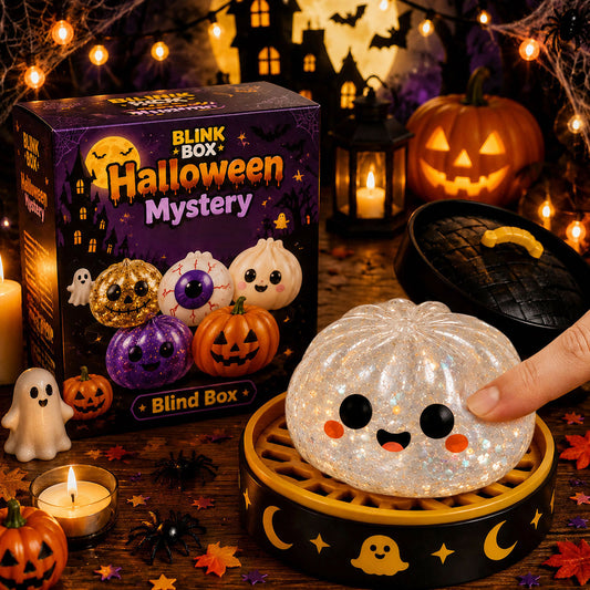 Glitter Dumpling Squishy Toy