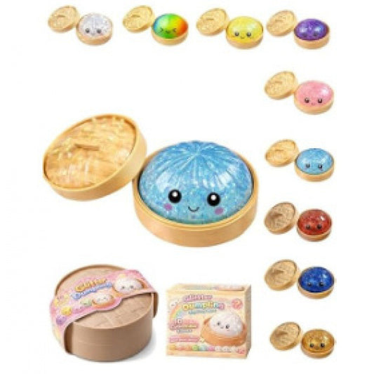 Glitter Dumpling Squishy Toy