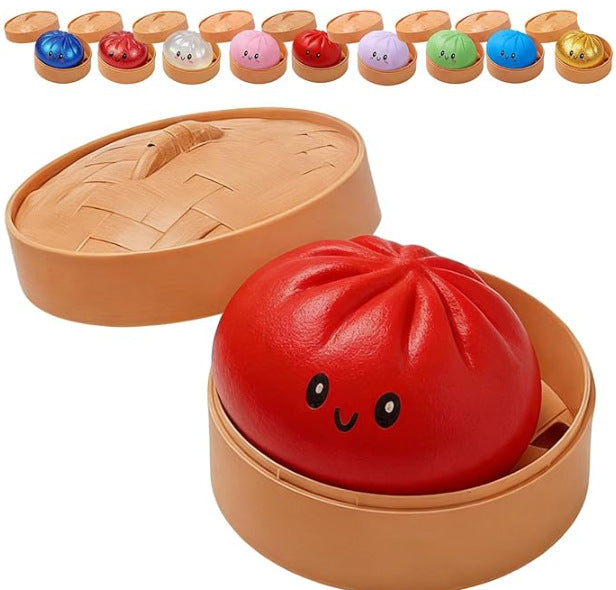 Glitter Dumpling Squishy Toys 4-Pack