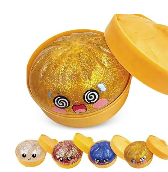 Glitter Dumpling Squishy Toys 4-Pack