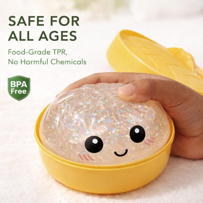 Glitter Dumpling Squishy Toys 4-Pack