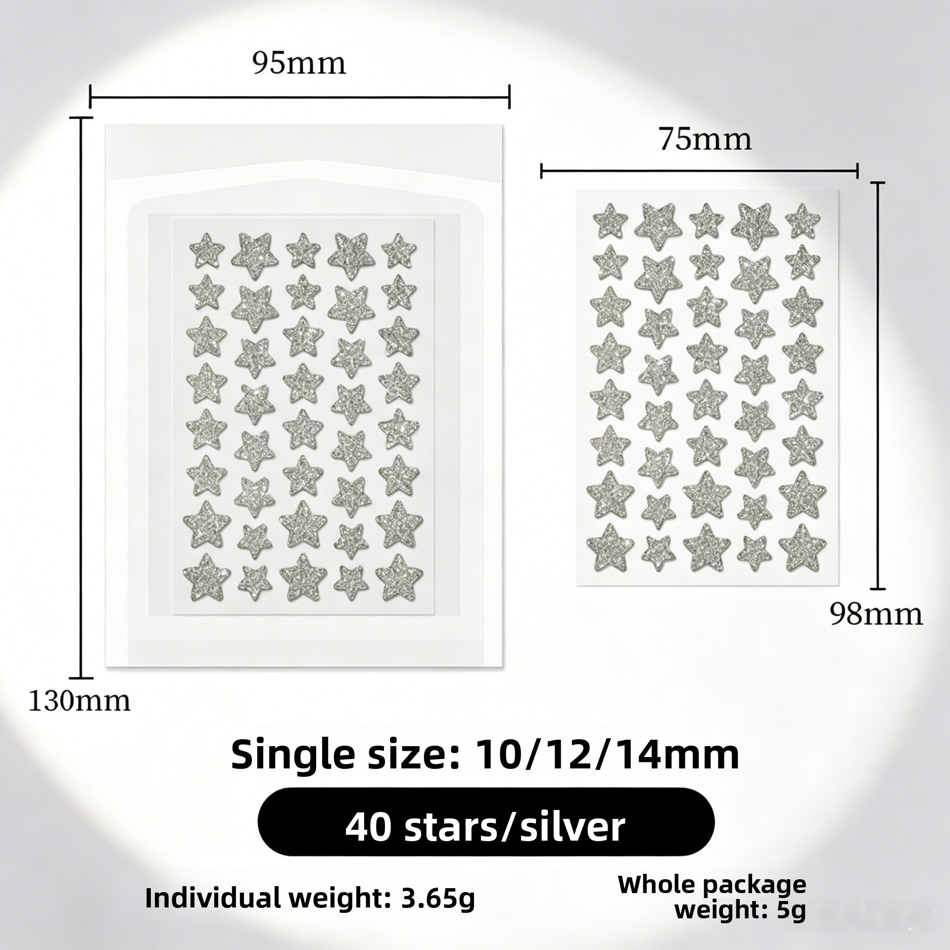 Glitter Hydrocolloid Acne Patches