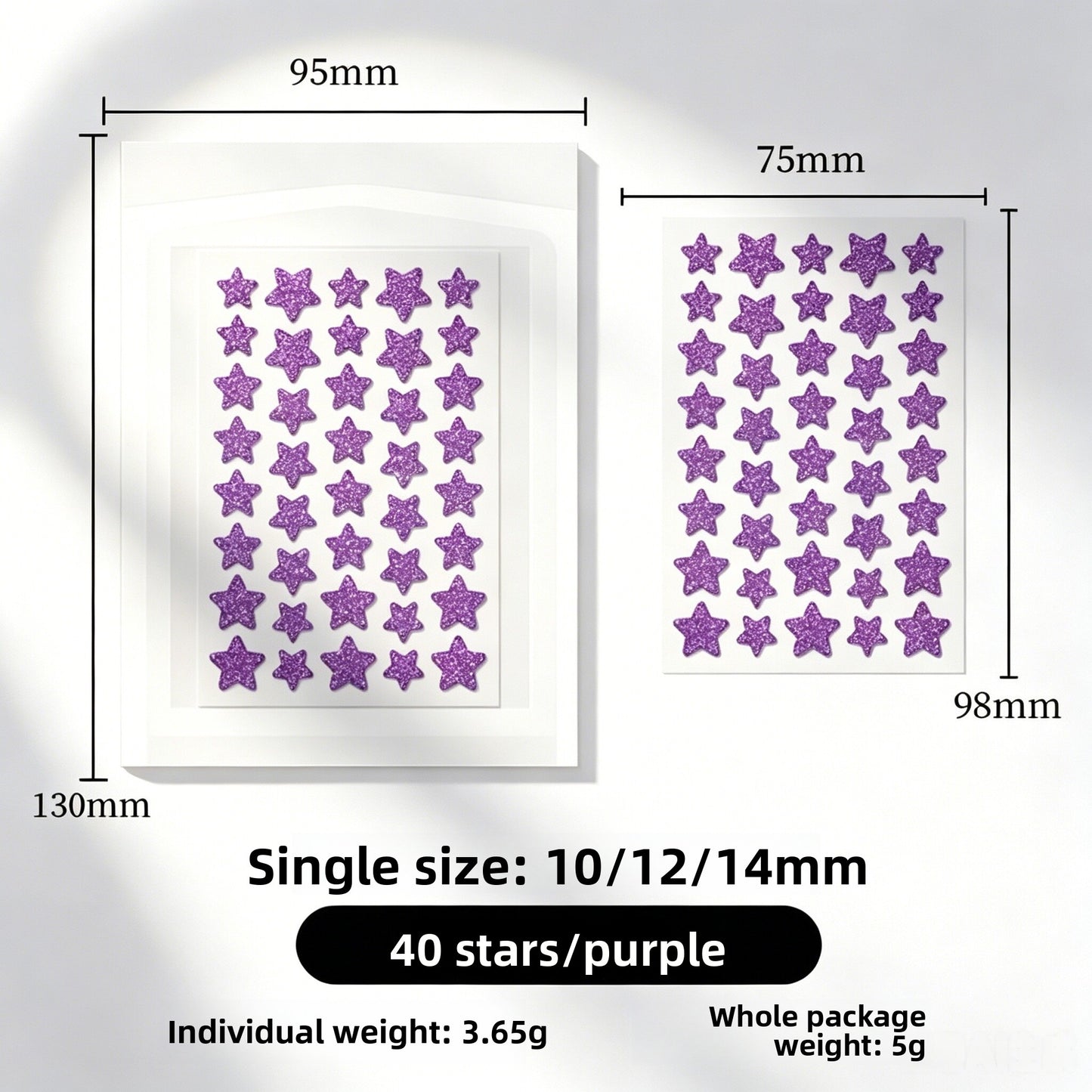 Glitter Hydrocolloid Acne Patches