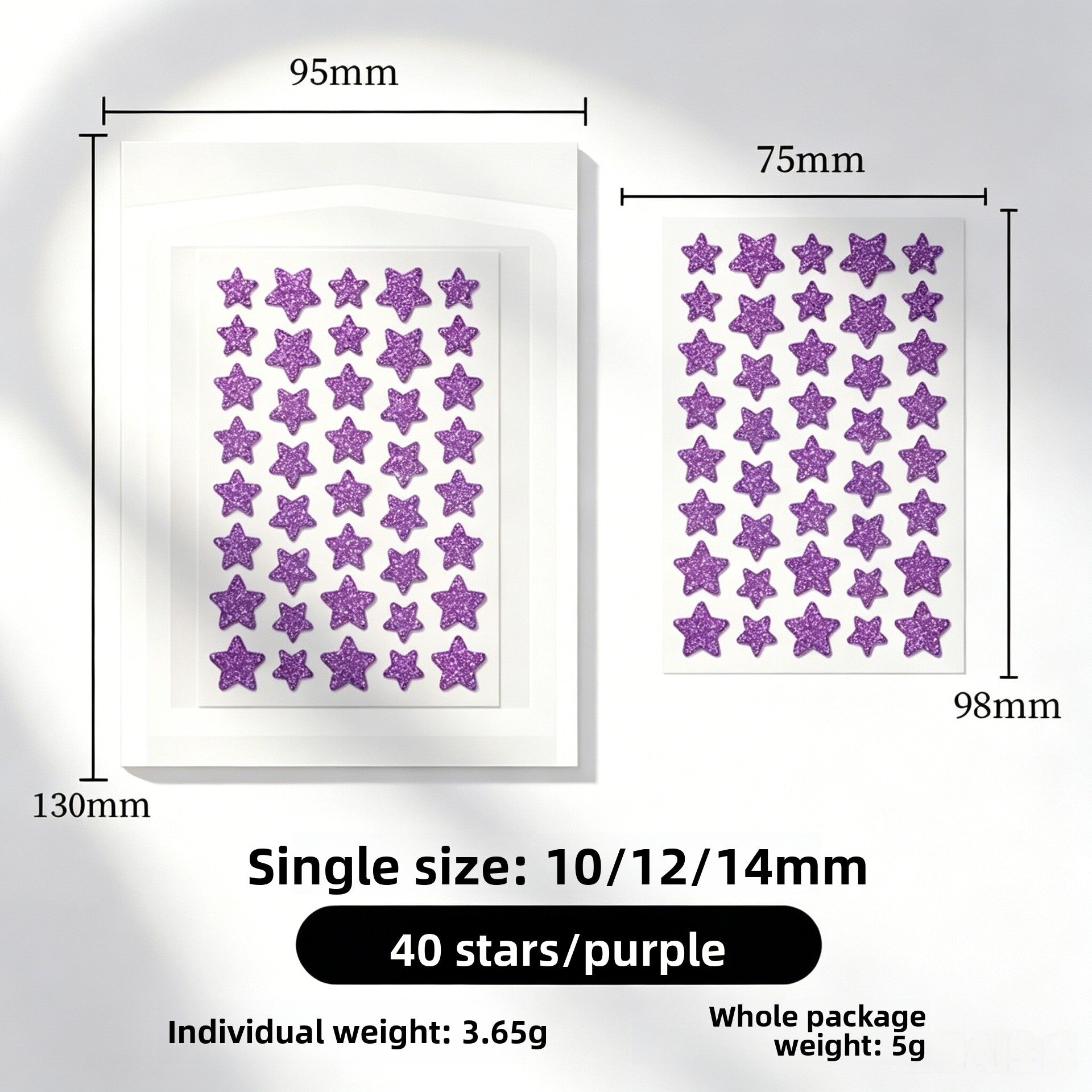 Glitter Hydrocolloid Acne Patches