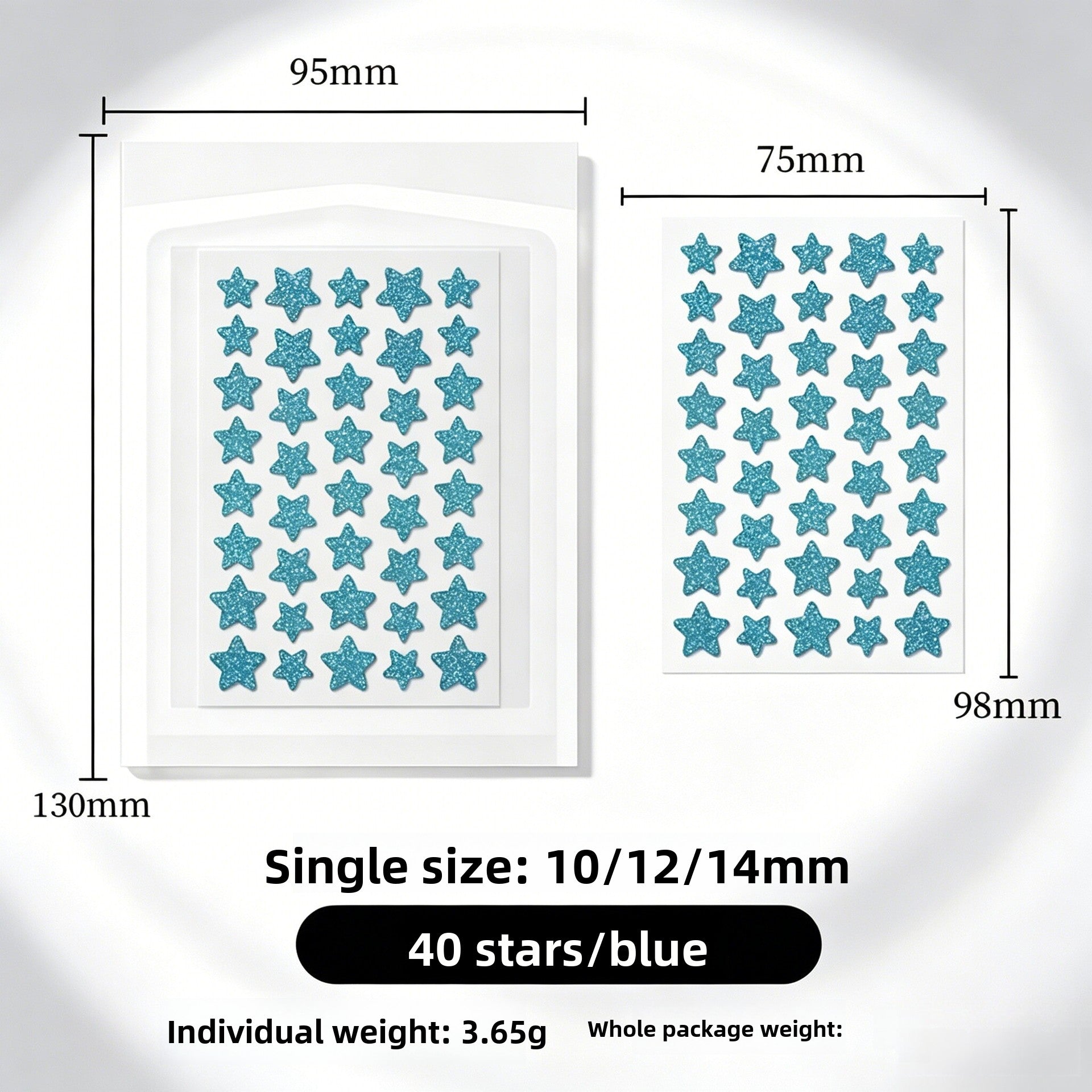 Glitter Hydrocolloid Acne Patches