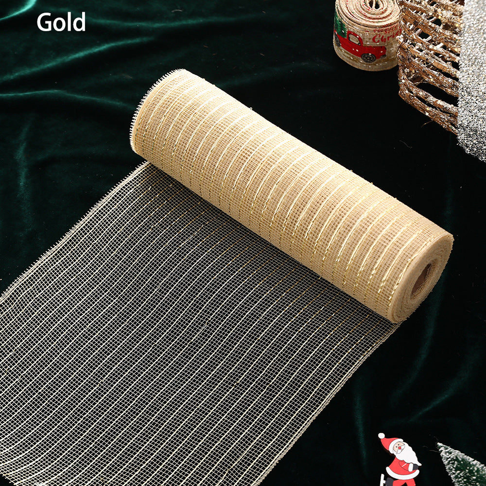 Glitter Mesh Roll Decoration