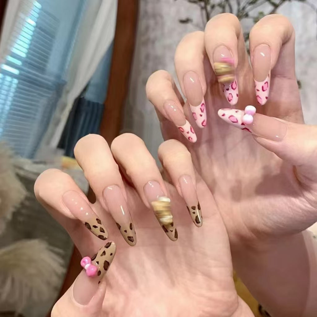 Glitter Nail Art Patches with Butterfly Design