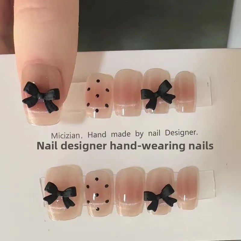 Glitter Nail Art Patches with Butterfly Design