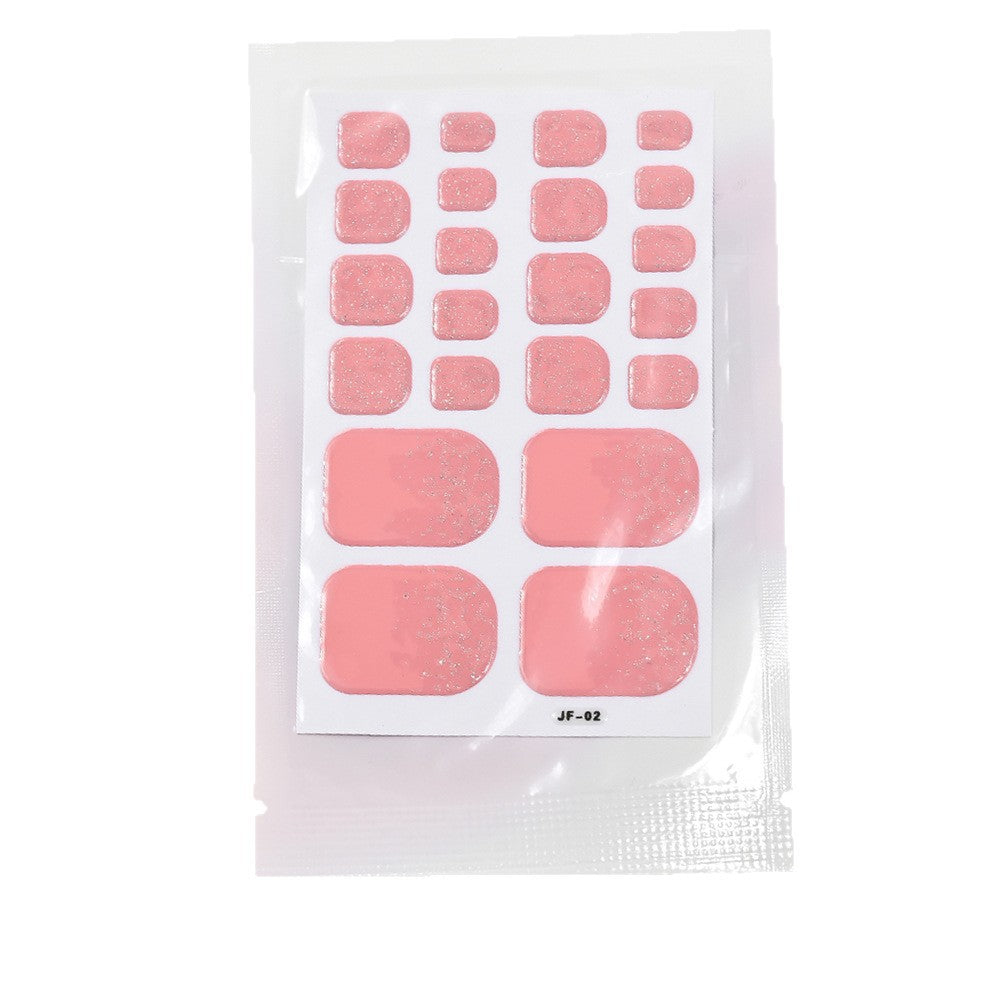 Glitter Toe Nail Art Stickers