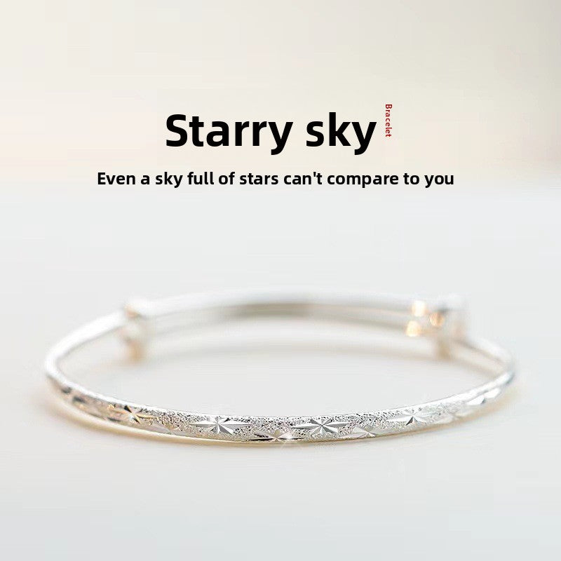 Glittering Sand Star Bracelet for Women