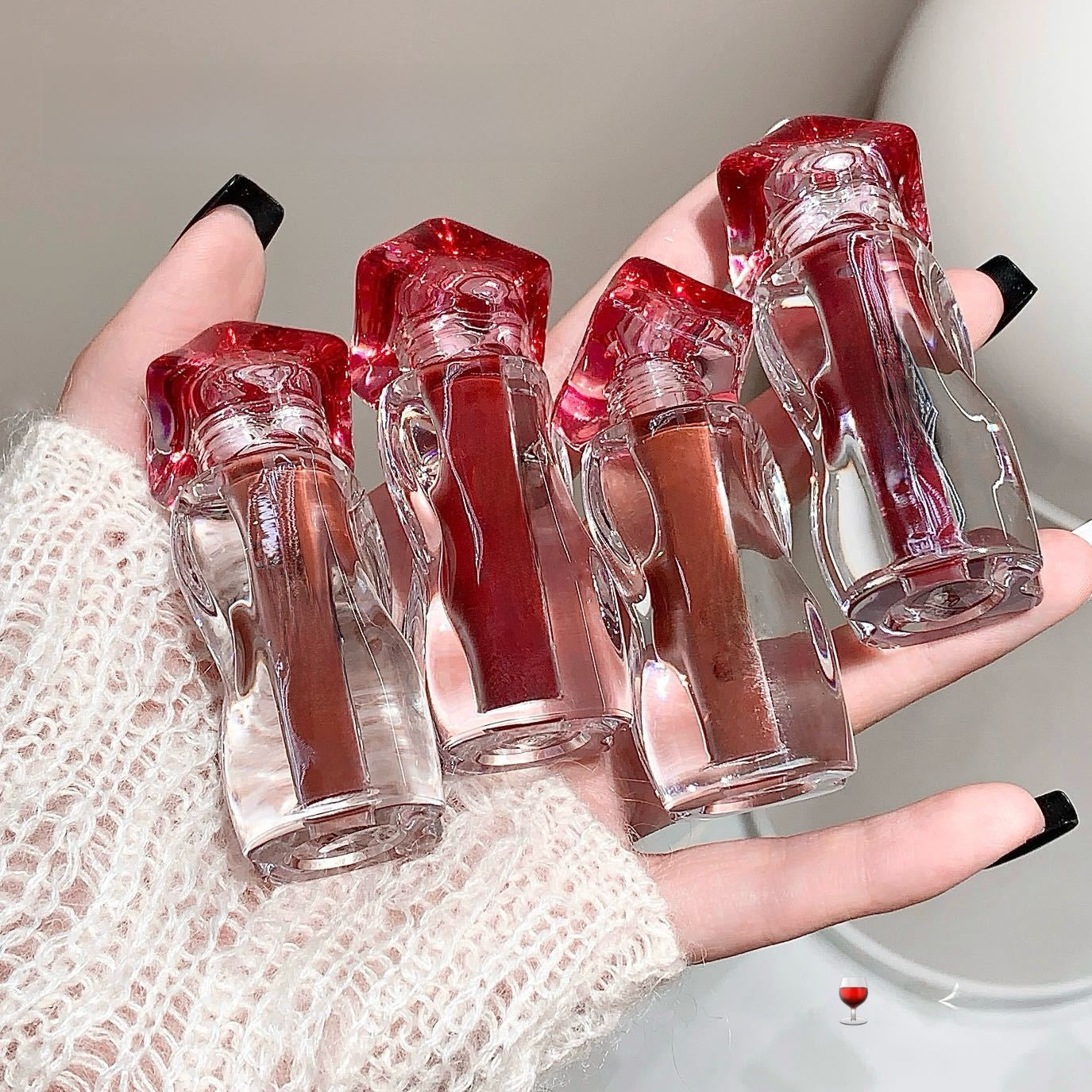 glossy lip glaze