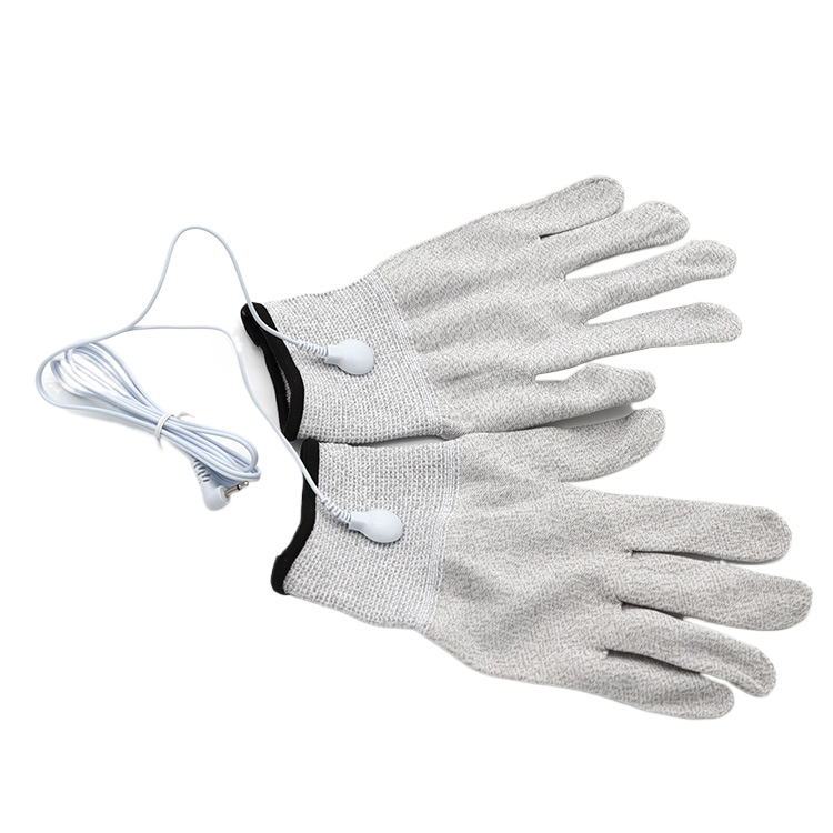 Gloves with wires