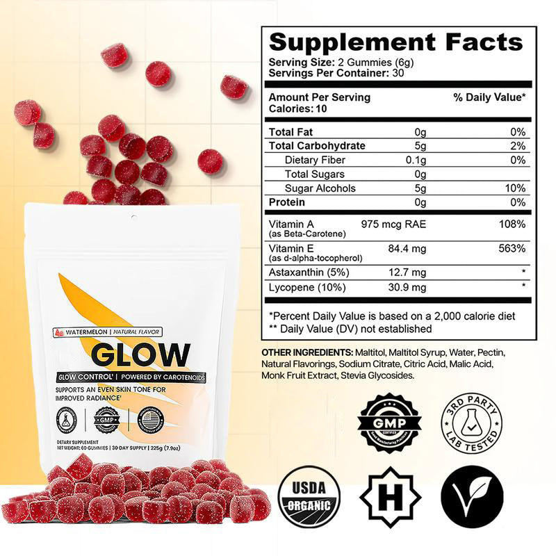 Glow Control Vitamin E Gummies