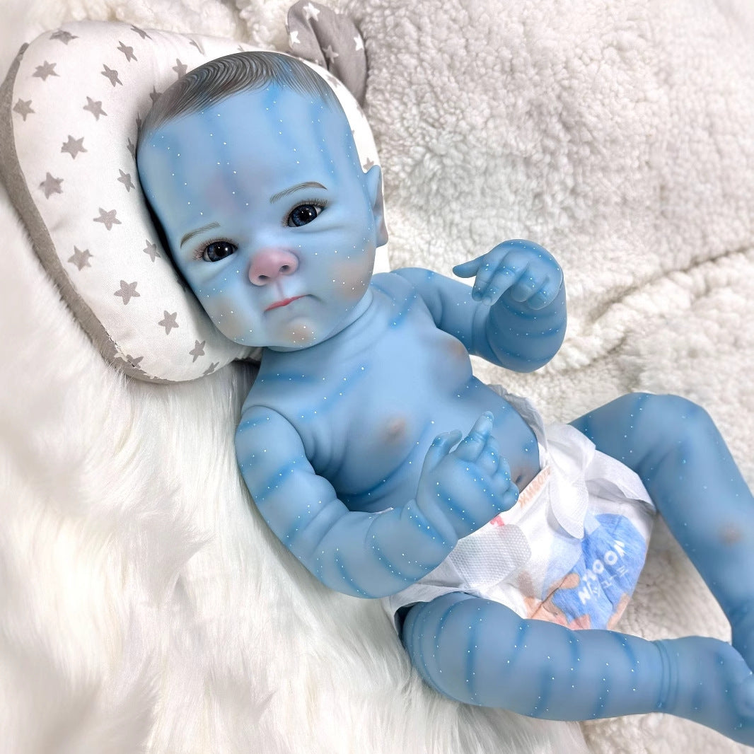 Glow-in-the-Dark Avatar Reborn Doll