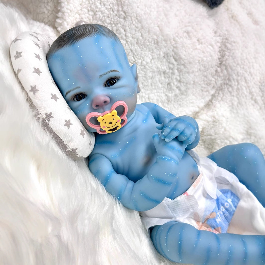 Glow-in-the-Dark Avatar Reborn Doll