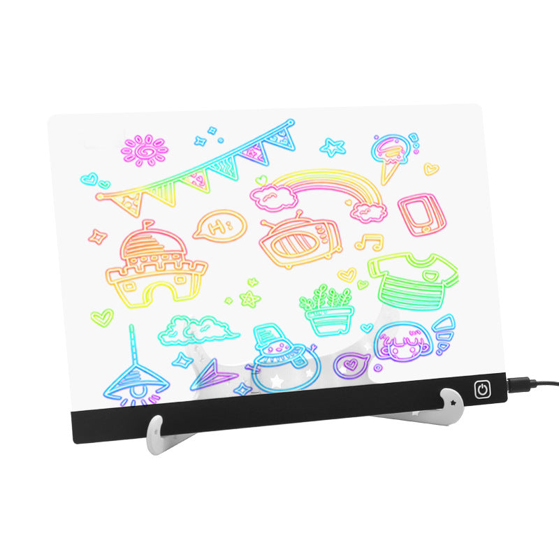 Glow-in-the-Dark Drawing Board for Children