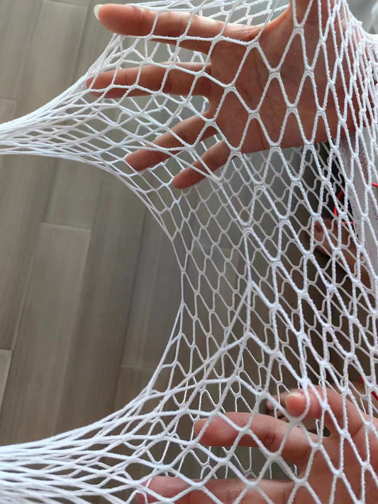Glow-in-the-Dark Fishnet Bodysuit and Stockings