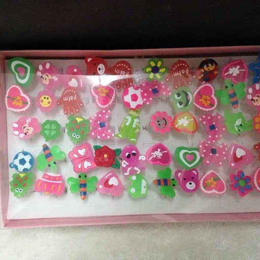 Glow in the Dark LED Party Rings for Kids and Adults