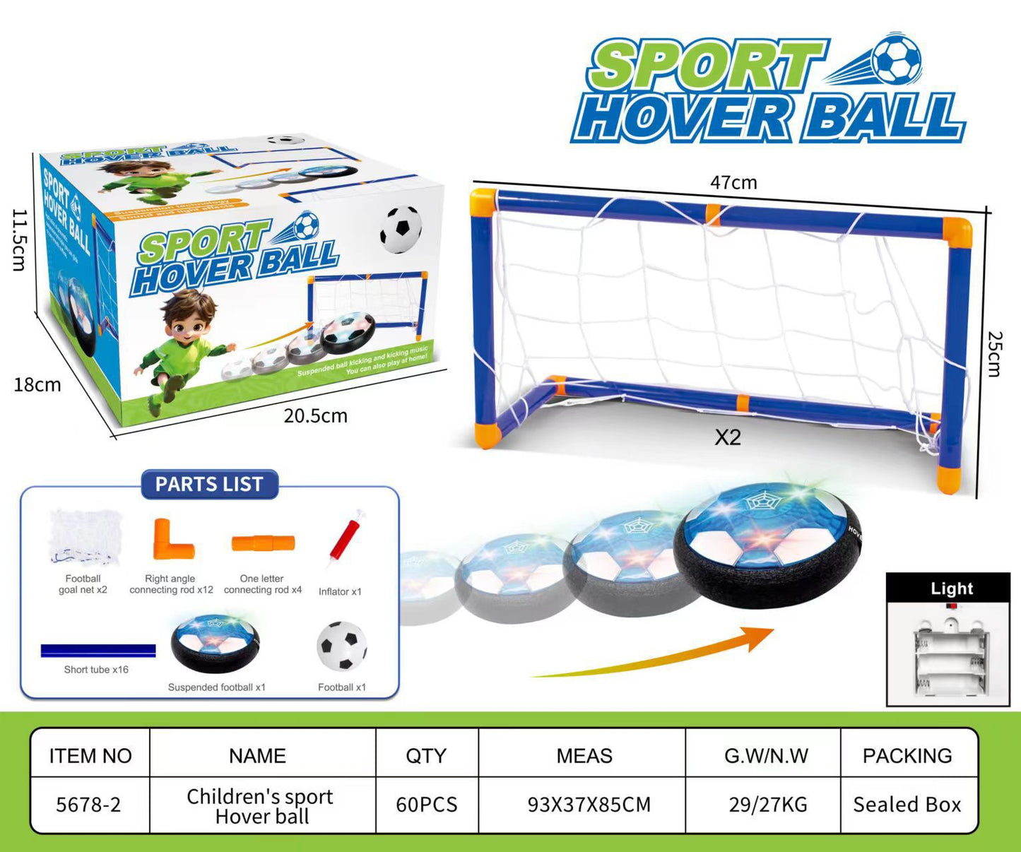 Glow-in-the-Dark Soccer Ball Toy