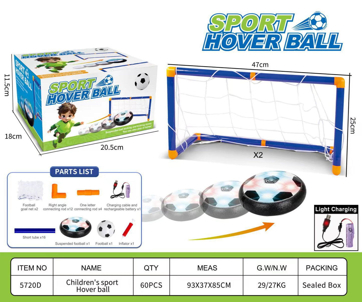 Glow-in-the-Dark Soccer Ball Toy