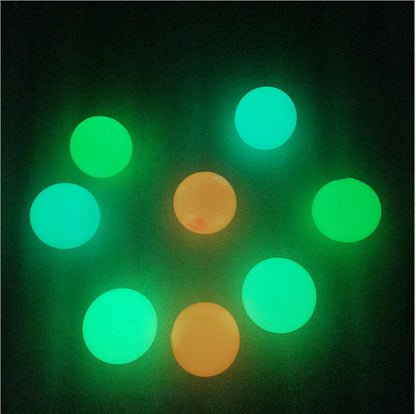 Glow in the Dark Sticky Ball Stress Relief Toy for Kids