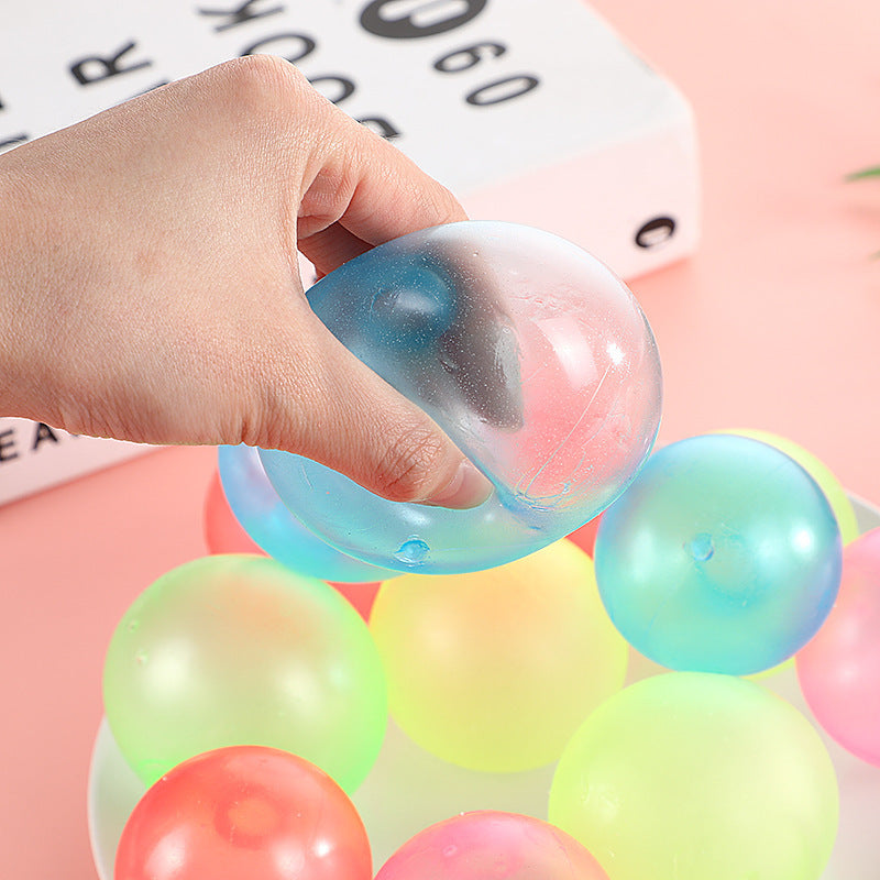 Glow in the Dark Sticky Target Ball