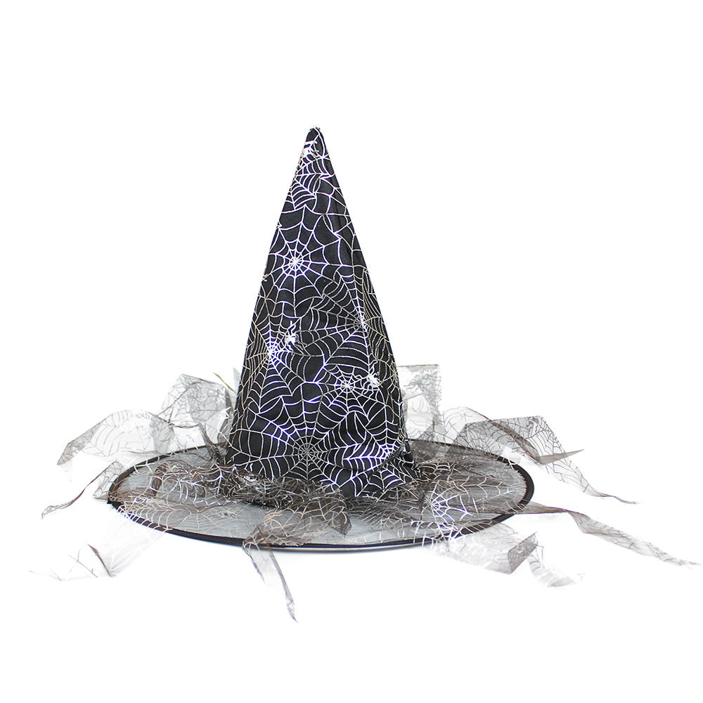 Glowing Witch Hat for Halloween Party