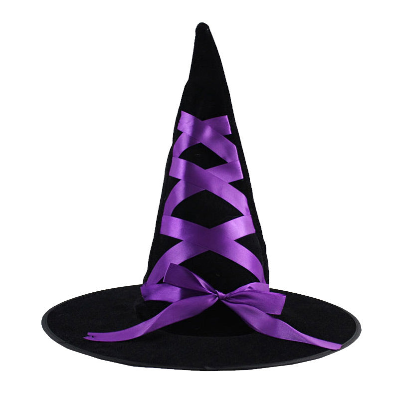 Glowing Witch Hat for Halloween Party