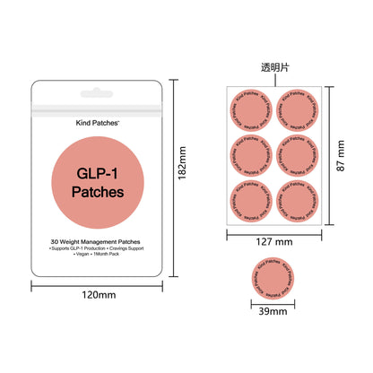 GLP-1 Body Contour Patches for Skin Firming