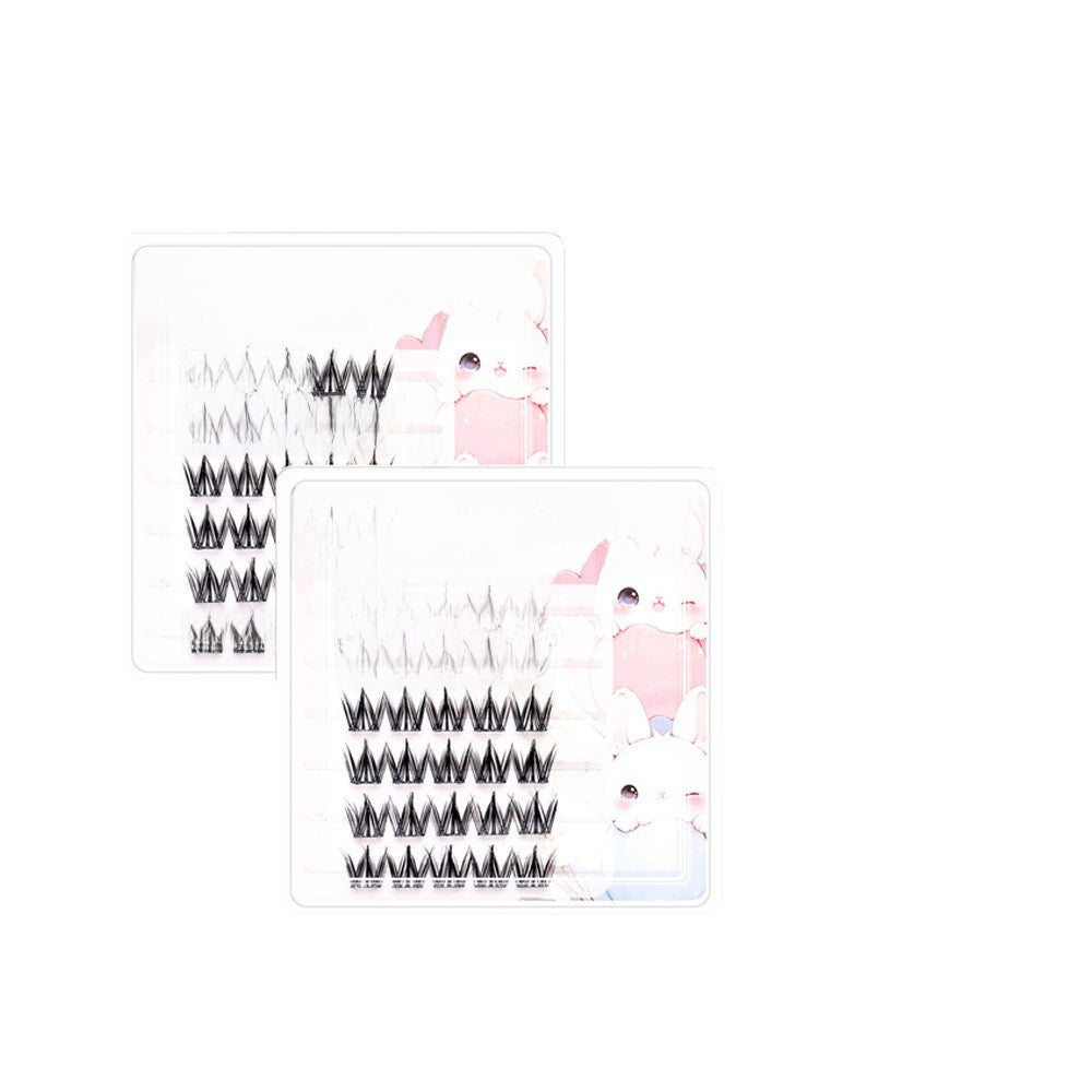 Glue-Free Double-Pointed False Eyelashes