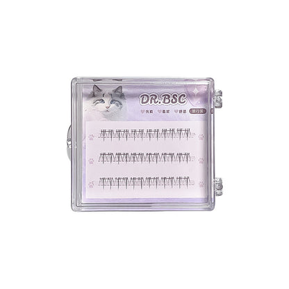 Glue-free false eyelashes