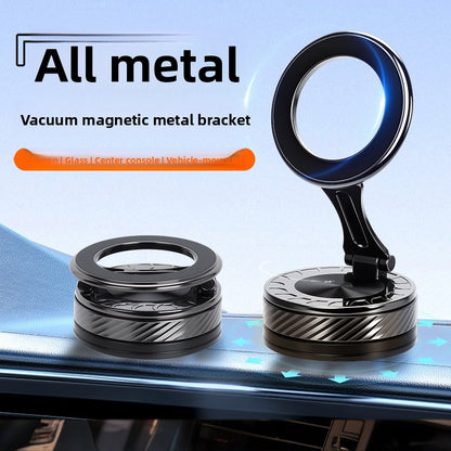 Glue-on suction cup car phone holder
