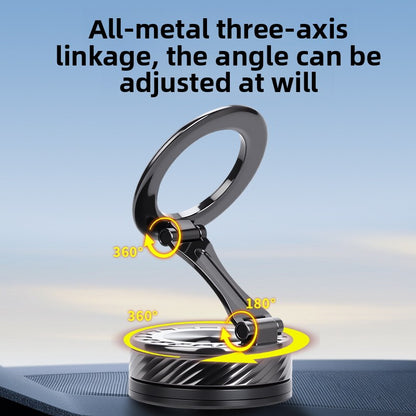 Glue-on suction cup car phone holder
