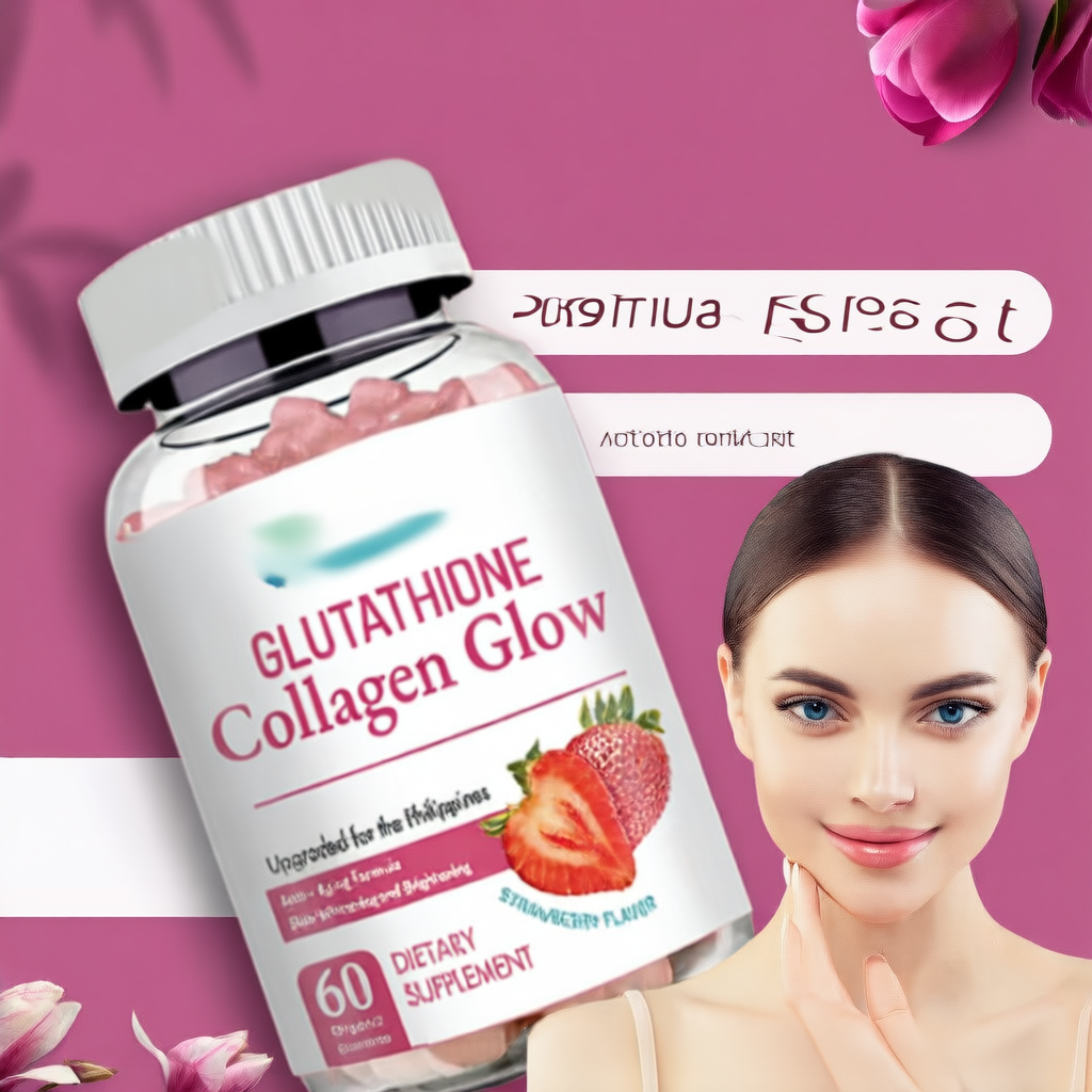 Glutathione Collagen Biotin Skin Whitening Gummies